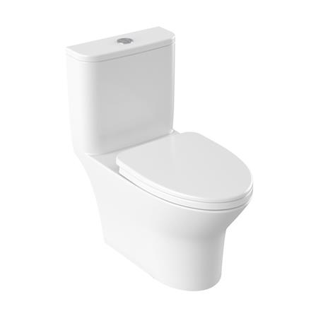 สุขภัณฑ์ 1 ชิ้น HAFELE 495.61.473 3/4.5 ลิตร สีขาว_0