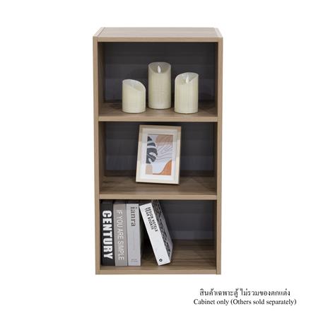 ตู้โล่ง 3 ช่อง ME LIVING ADA สีโอ๊ดวู้ด/เทา_4