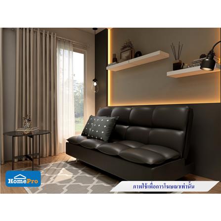 โซฟาเบด FURDINI MUFFIN PU สีดำ_5