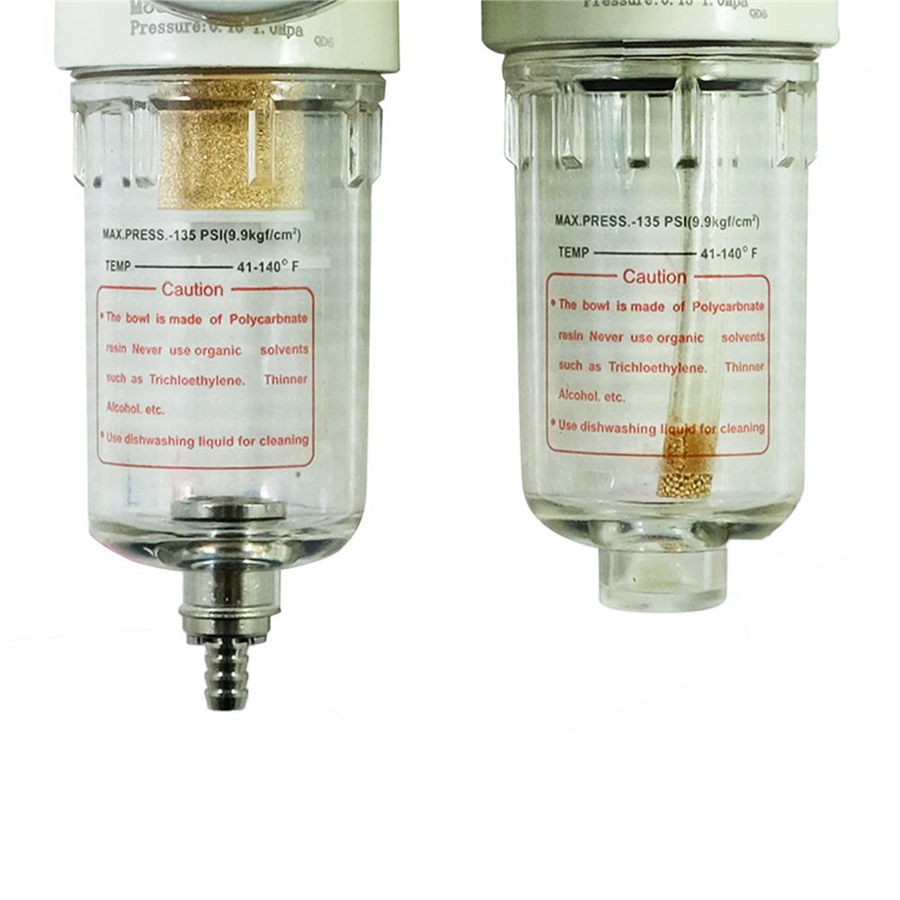 อุปกรณ์กรองลมดักน้ำ+ส่งน้ำมัน SFC NAFC-2000 ขนาดเล็ก 2 หุน (1/4 นิ้ว)