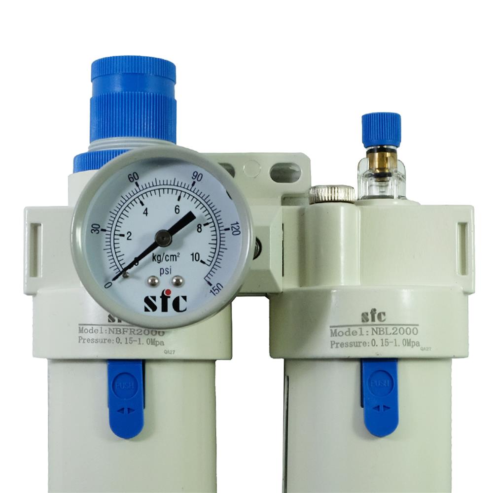 อุปกรณ์กรองลมดักน้ำ+ส่งน้ำมัน SFC NBFC-2000 2 หุน (1/4 นิ้ว)