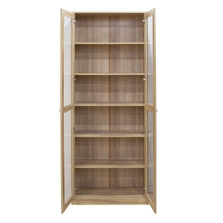 ตู้โชว์ 2 บานเปิด FURDINI CARA 80 ซม. สีไวท์โอ๊ค_2