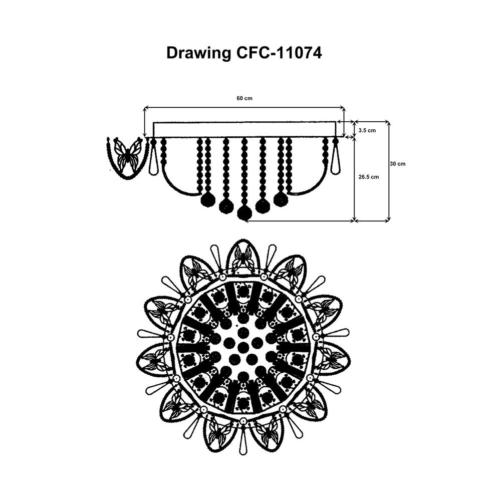 ไฟถาด LED CARINI CFC-11074 32 วัตต์ DAYLIGHT/COOL WHITE/WARM WHITE สีขาวใส 4 หัว