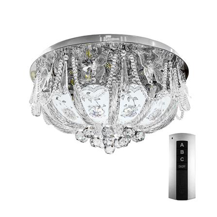 ไฟถาด LED CARINI CFC-11074 32 วัตต์ DAYLIGHT/COOL WHITE/WARM WHITE สีขาวใส 4 หัว_0