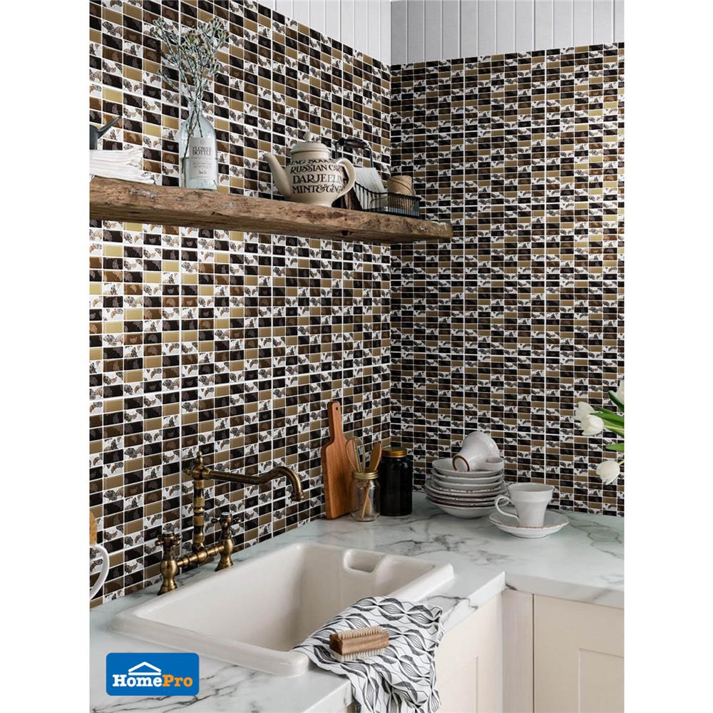 โมเสคแก้ว 30x30 ซม. GLASCERA กิงโกะ 2