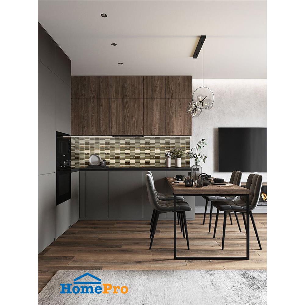 โมเสคแก้ว 30x30 ซม. GLASCERA เซียน่า น้ำตาล