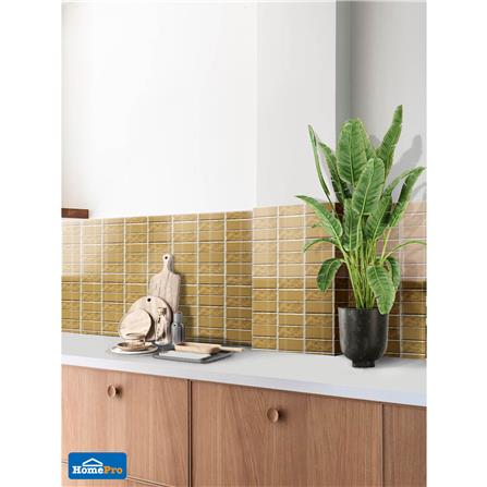 โมเสคแก้ว 30x30 ซม. GLASCERA ซับเวย์ โกลด์_6