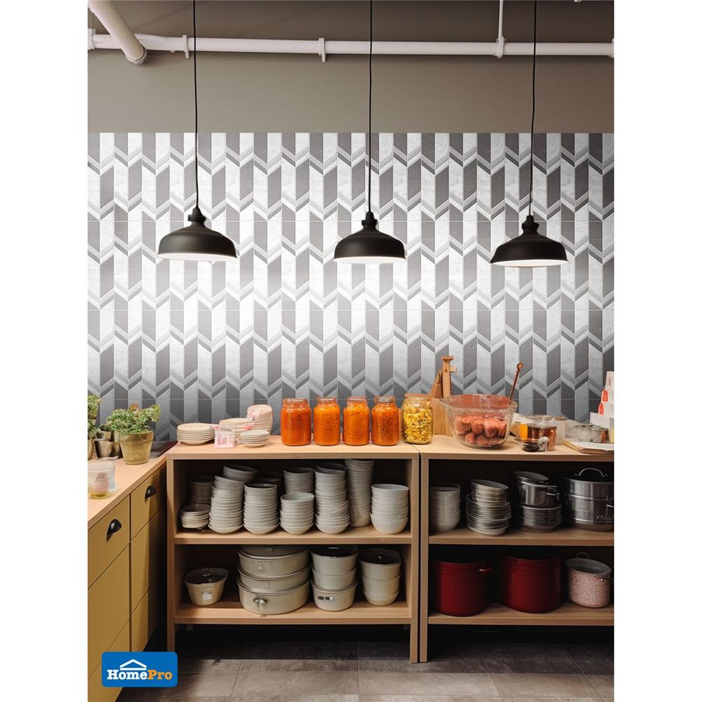 กระเบื้องผนัง 10x16 นิ้ว DURAGRES เมเจอร์ เกรย์ A 1 ตร.ม.