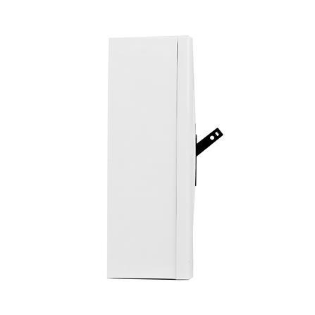 ชุดเต้ารับคู่ 3 ขา พร้อมเซฟตี้เบรคเกอร์ HACO DECO 16 แอมป์ สีขาว_2