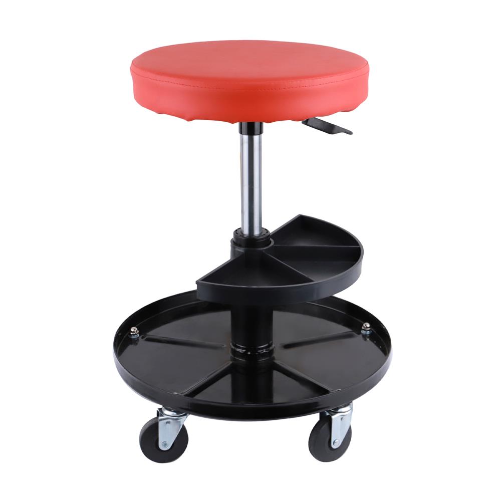 เก้าอี้ซ่อมรถพร้อมถาด MATALL MW-HP178 สีแดง_0