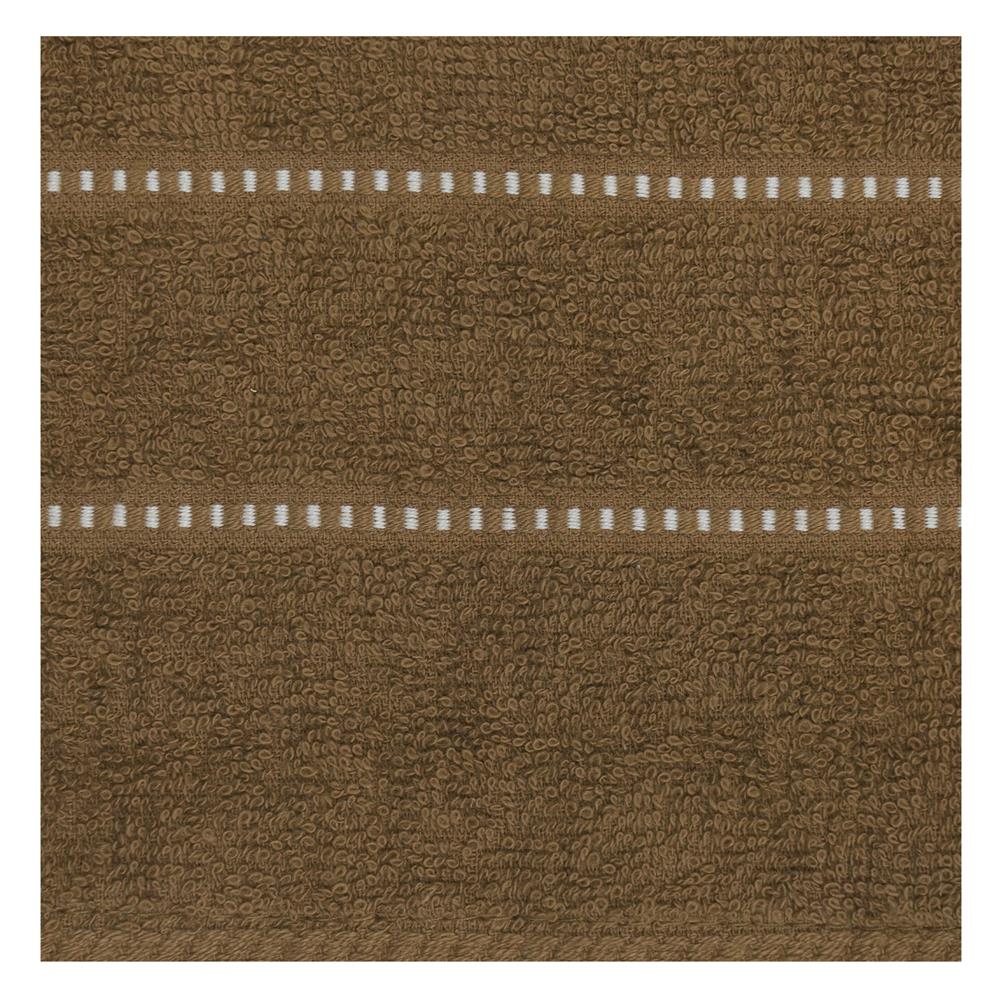 ผ้าขนหนู ME LIVING PELO 14X30 นิ้ว สี BROWN แพ็ก 6 ชิ้น