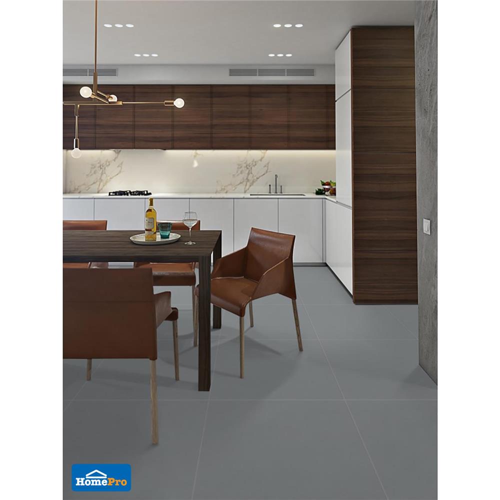 กระเบื้องพื้น 60x60 ซม. COTTO ดีพ เทา PM 1.44M2