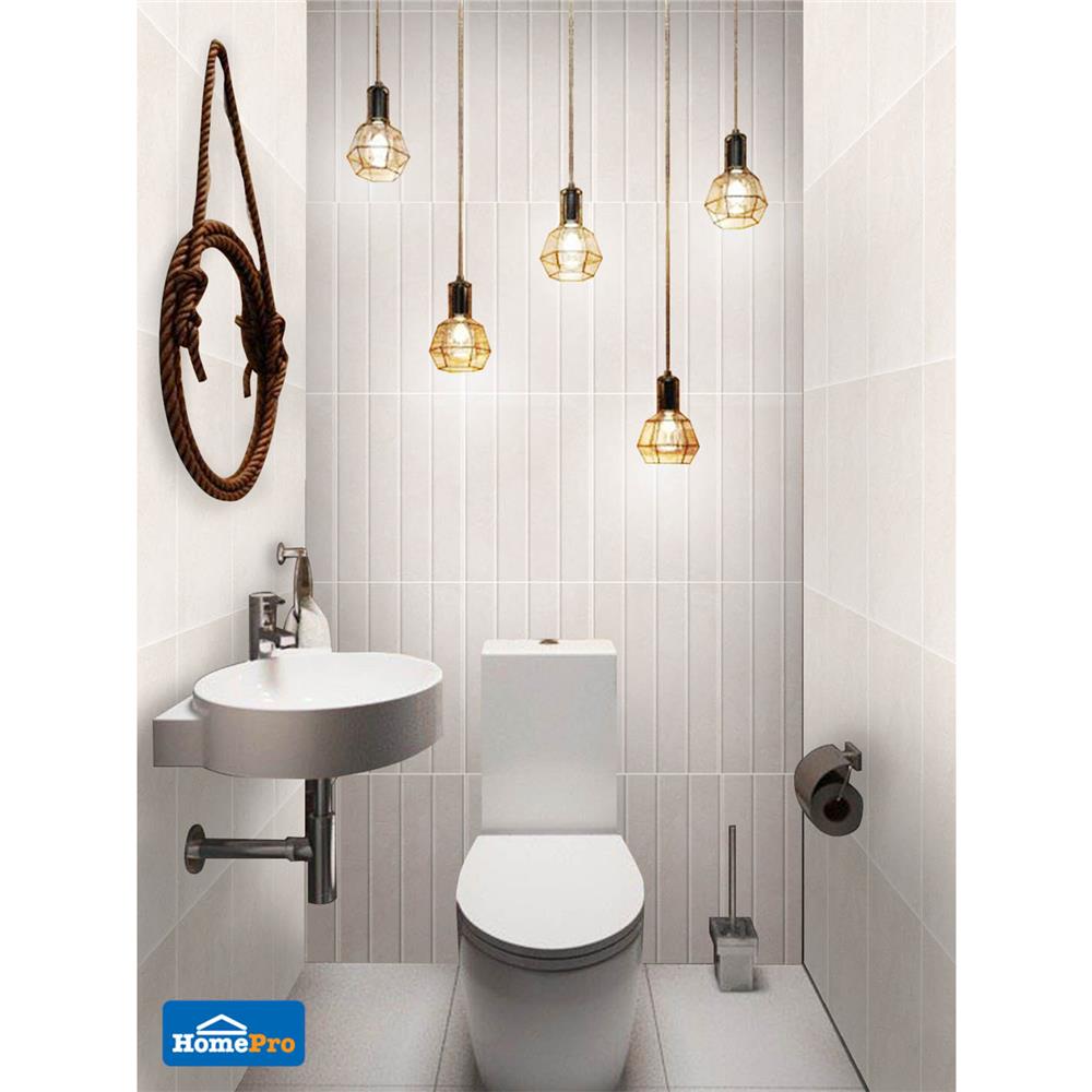 กระเบื้องผนัง 30x45 ซม. DURAGRES เอมอนน์ ไลท์ โบน 0.81M2