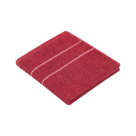 ผ้าขนหนู ME LIVING PELO 14X30 นิ้ว สี MAROON แพ็ก 6 ชิ้น_1