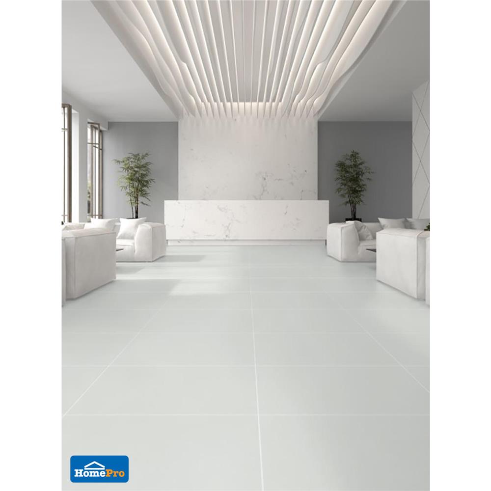 กระเบื้องพื้น 60x60 ซม. COTTO ดีพ ขาว PM 1.44M2