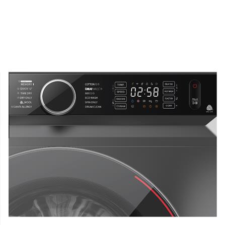 เครื่องซักอบฝาหน้า TOSHIBA TWD-BM135GF4T(SK) 12.5/8 กก. 1400RPM อินเวอร์เตอร์ สีเงิน_3