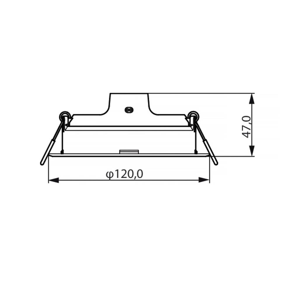 ดาวน์ไลท์ LED PHILIPS MESON 4 นิ้ว 9 วัตต์ DAYLIGHT/ COOL WHITE/ WARM WHITE สีขาว