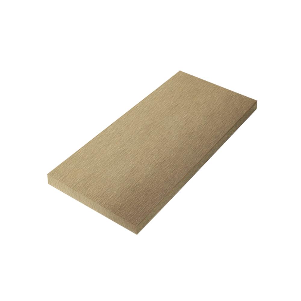 ไม้ระแนง WATSADUNIYOM แบบตันเรียบปัดเสี้ยน 9.0X1.3X300 ซม. สีสัก