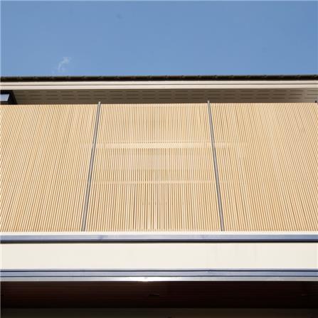 ไม้ระแนง WPC แบบกลวงภายนอก WATSADUNIYOM 2.5X2.5X300 ซม. สีสัก_1