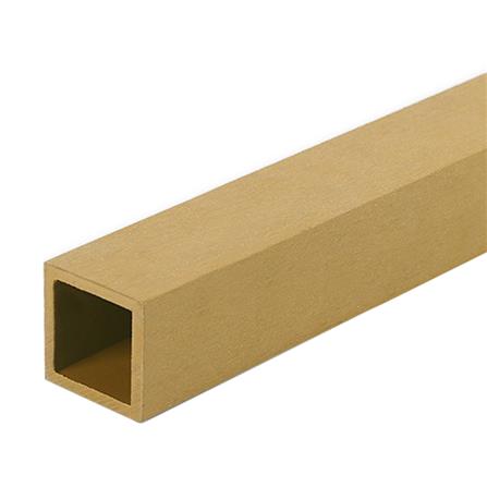 ไม้ระแนง WPC แบบกลวงหน้าใหญ่ WATSADUNIYOM 5.0X5.0X300 ซม. สีสัก_0