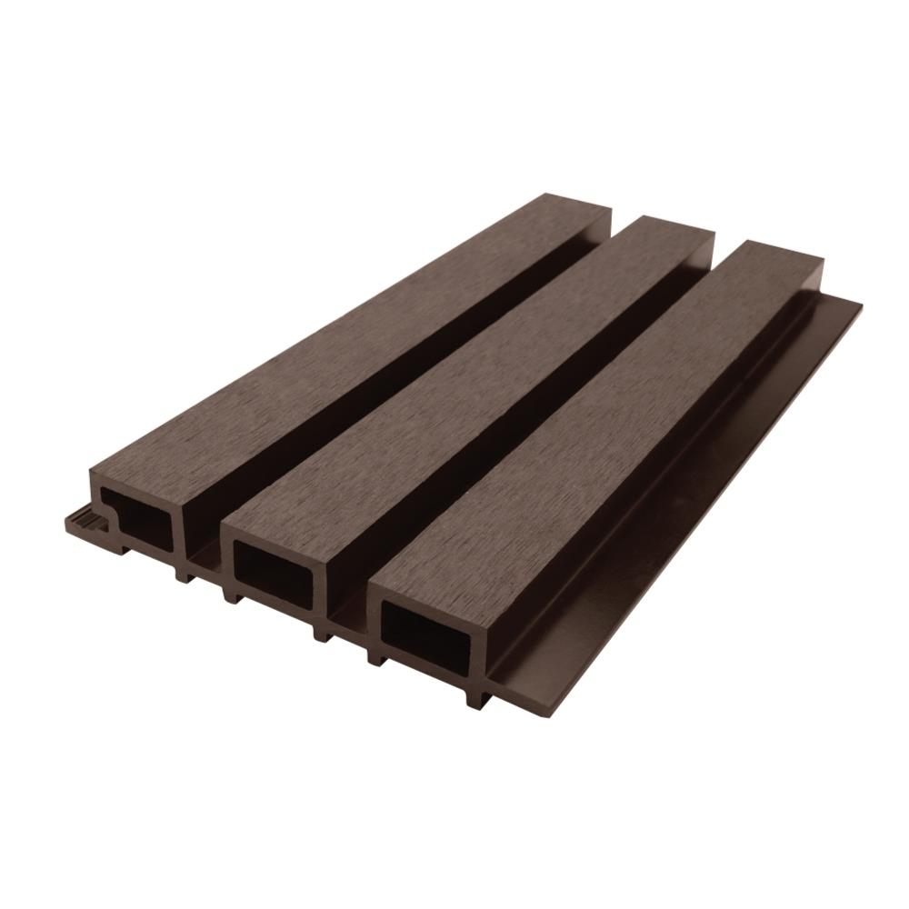 ไม้ผนัง THAISUN TSP-WP136 2.85x13.6x300 ซม. สีน้ำตาลช็อกโกแลต