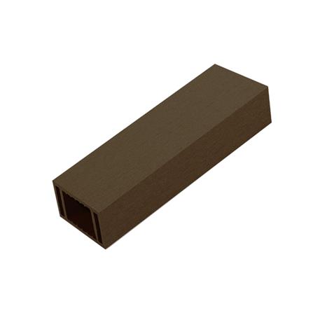 ไม้ระแนง WPC แบบกลวงหน้าใหญ่ WATSADUNIYOM 9.0X5.0X300 ซม. สีน้ำตาลช็อกโกแลต