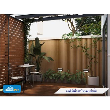 ไม้ผนัง THAISUN TSP-WP175 2.85x17.5x300 ซม. สีไม้สัก_1