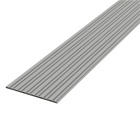 ไม้ฝา ลายร่อง DIAMOND (ตราเพชร) 30x300x0.8 ซม. สีเทาซิลเวอร์_1