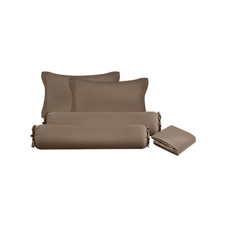 ชุดผ้าปูที่นอน 5 ฟุต 5 ชิ้น LOTUS ATTITUDE NORDEN สี TEGEL_1