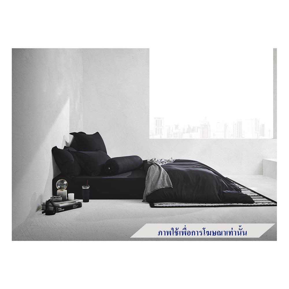 ชุดผ้าปูที่นอน 6 ฟุต 5 ชิ้น LOTUS ATTITUDE NORDEN สี SVART