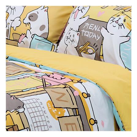 ชุดผ้าปูที่นอน 3.5 ฟุต 3 ชิ้น TULIP หมาจ๋า 60014-DLC132_1