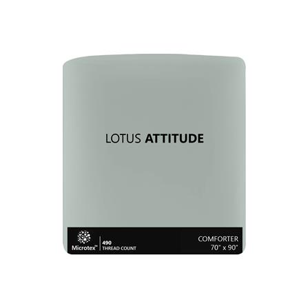 ชุดผ้าปูที่นอน 3.5 ฟุต 4 ชิ้น LOTUS ATTITUDE NORDEN สี GRON_4