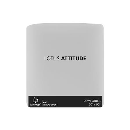 ชุดผ้าปูที่นอน 3.5 ฟุต 4 ชิ้น LOTUS ATTITUDE NORDEN สี VIRGIN_4