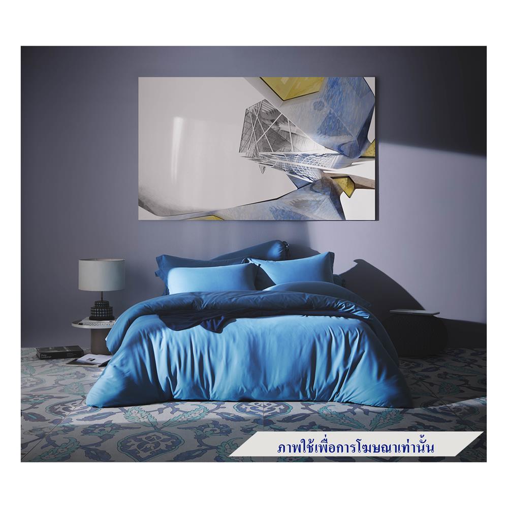 ชุดผ้าปูที่นอน 5 ฟุต 6 ชิ้น LOTUS ATTITUDE NORDEN สี HIMMEL
