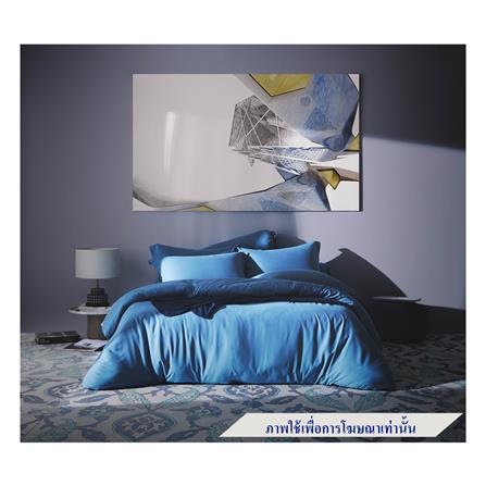 ชุดผ้าปูที่นอน 5 ฟุต 6 ชิ้น LOTUS ATTITUDE NORDEN สี HIMMEL
