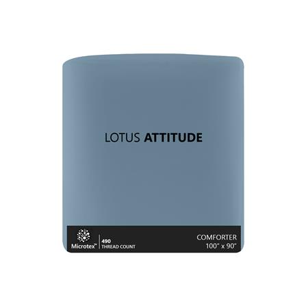 ชุดผ้าปูที่นอน 5 ฟุต 6 ชิ้น LOTUS ATTITUDE NORDEN สี HIMMEL_4
