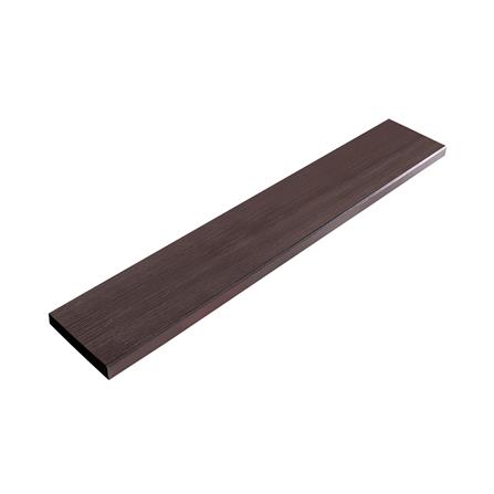 ไม้พื้น ตราเพชร ลายเสี้ยน 15x300x2.5 ซม. สีน้ำตาลช็อคโกแลต_0