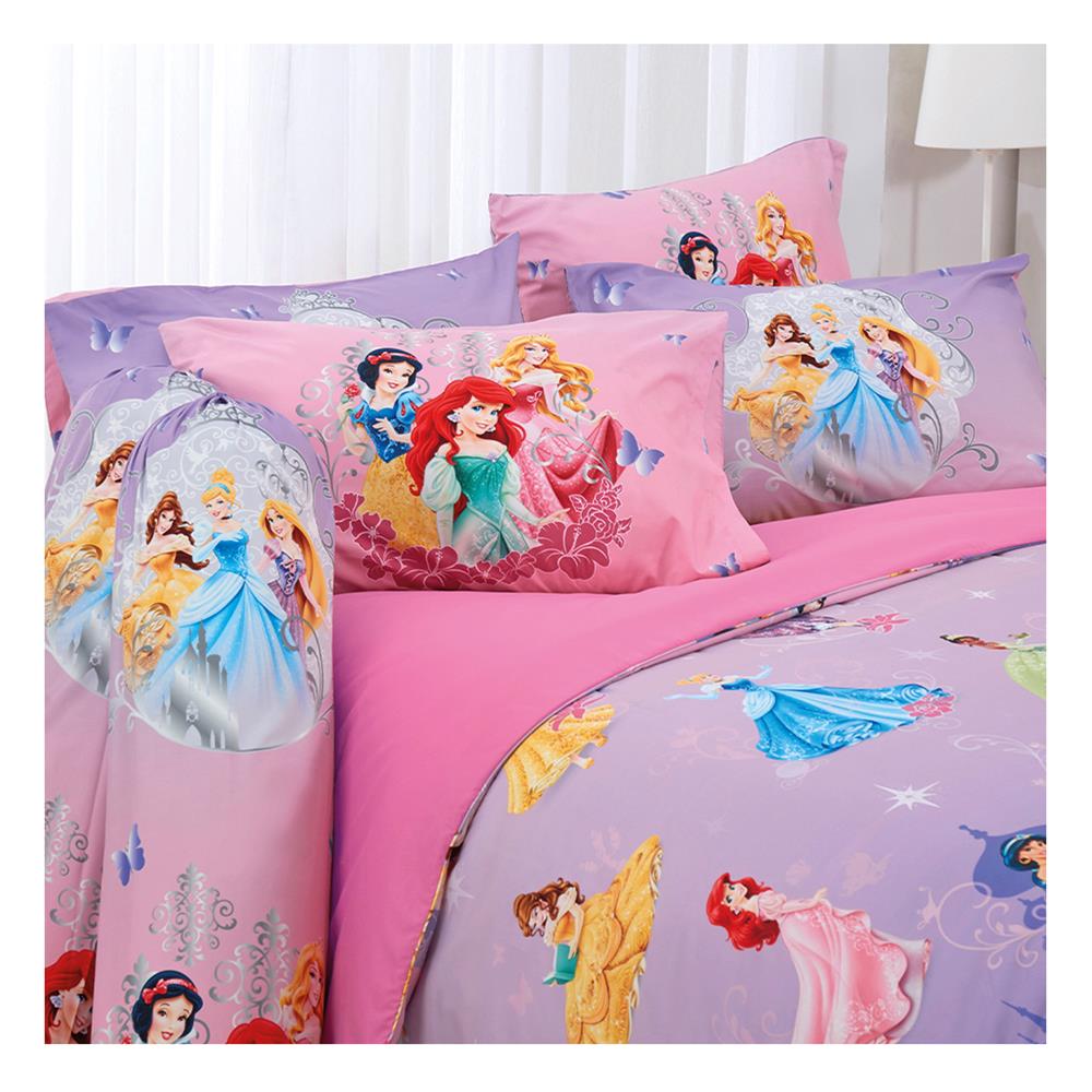 ชุดผ้าปูที่นอน 6 ฟุต 6 ชิ้น TULIP PRINCESS 60255-DLD005