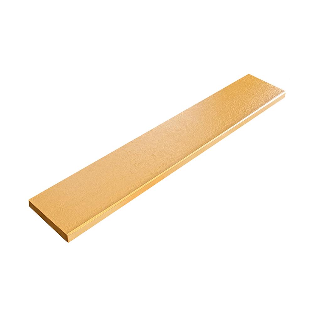 ไม้พื้น ตราเพชร ลายเสี้ยน 15x300x2.5 ซม. สีลาเต้