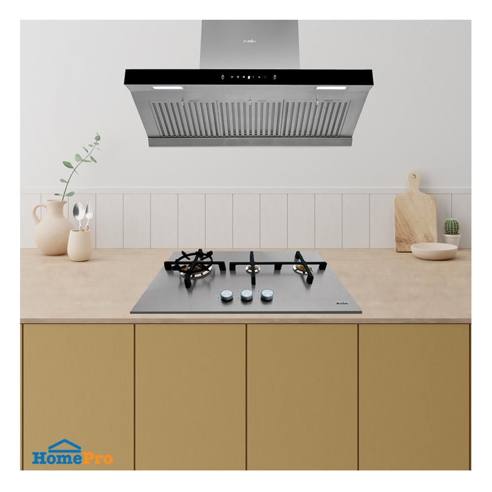 เตาฝังแก๊ส AXIA WISDOM75-3GSS 75 ซม.