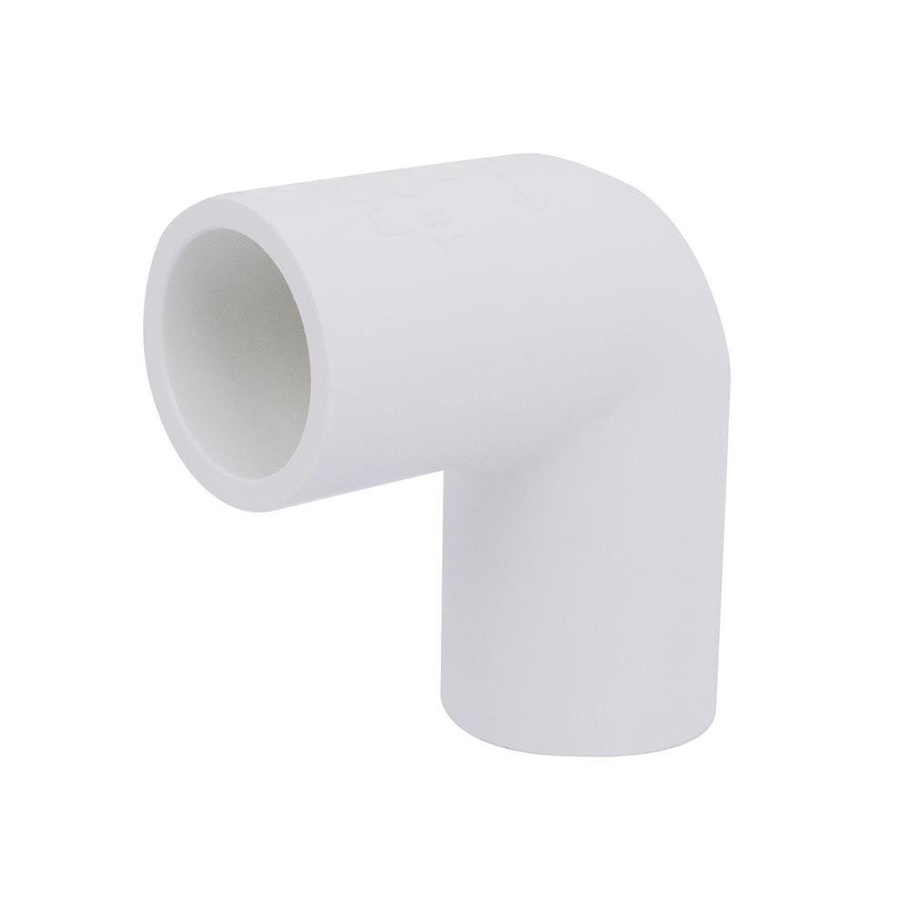 ข้องอ 90 องศา-หนา SCG 1/2 นิ้ว สีขาว