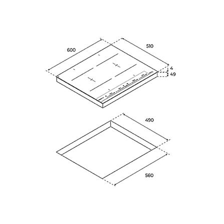 เตาฝังอินดักชั่น TEKA IBF 64-G1 MSP BM 60 ซม._4