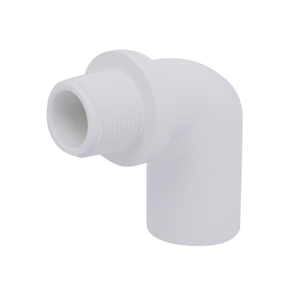 ข้องอ 90 องศา เกลียวนอก-หนา SCG 3/4 นิ้ว สีขาว
