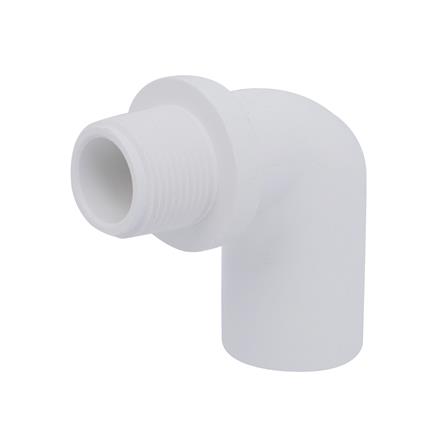 ข้องอ 90 องศา เกลียวนอก-หนา SCG 3/4 นิ้ว สีขาว