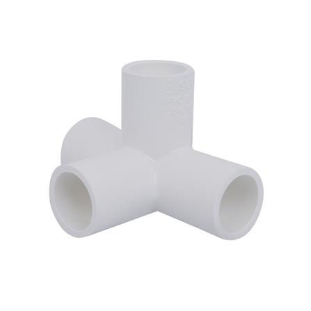 ข้อต่อสี่ทางตั้งฉาก-หนา SCG 3/4 นิ้ว สีขาว_0