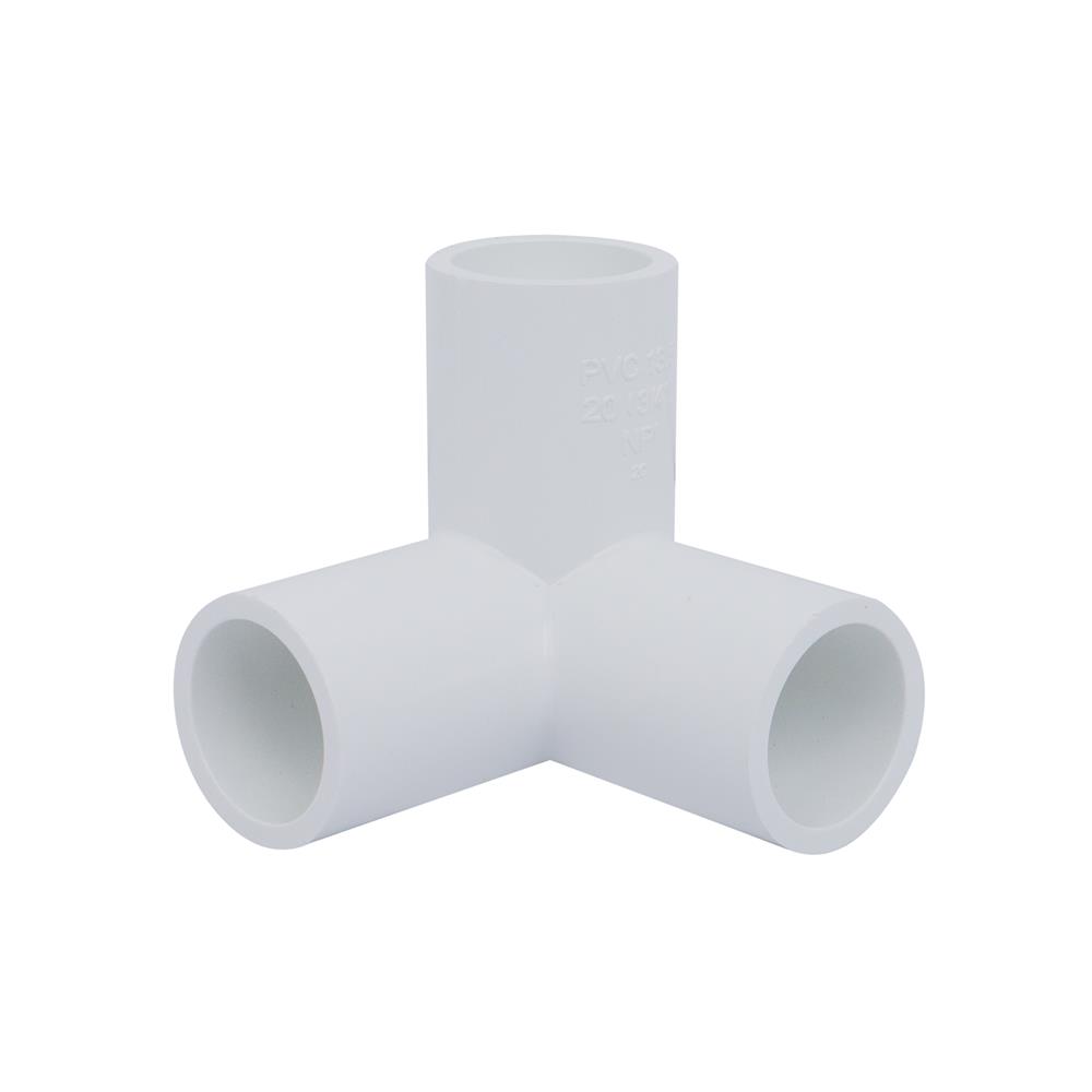 ข้อต่อสามทางตั้งฉาก-หนา SCG 3/4 นิ้ว สีขาว