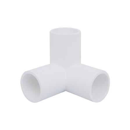 ข้อต่อสามทางตั้งฉาก-หนา SCG 1 นิ้ว สีขาว