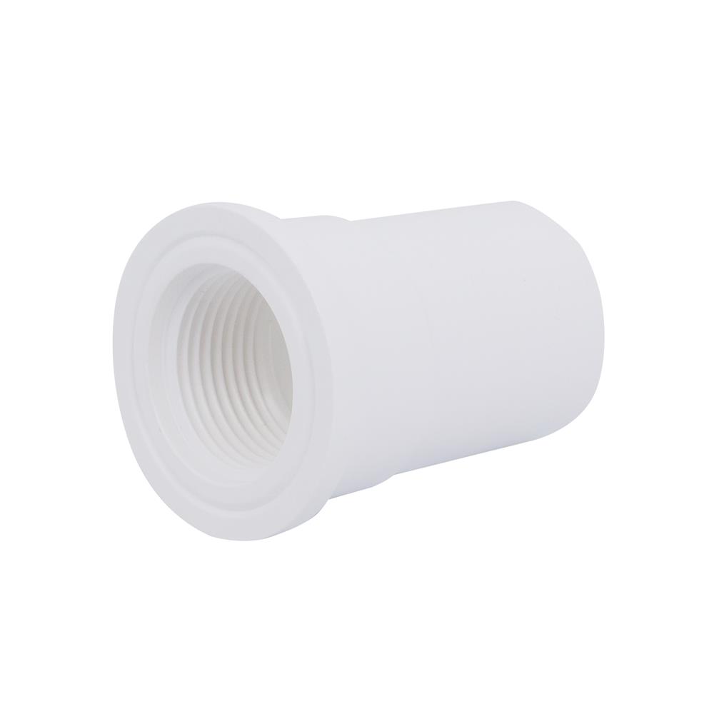 ข้อต่อตรงเกลียวใน-หนา SCG 1 นิ้ว สีขาว