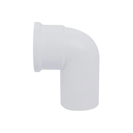 ข้องอ 90 องศา เกลียวในทองเหลือง-หนา SCG 1/2 นิ้ว สีขาว_1