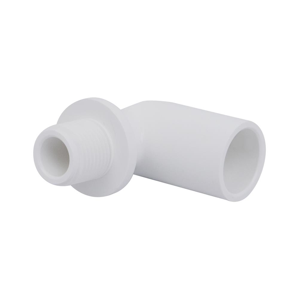 ข้องอ 90 องศา เกลียวนอก-หนา SCG 1/2 นิ้ว สีขาว